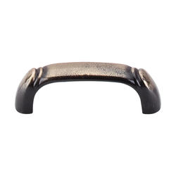 2-1/2 Inch Center to Center Tuscany Dover D-Pull Cabinet Pull, Dark Antique Brass