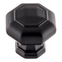 Elizabeth Knob 1-1/4 inch Diameter Matte Black