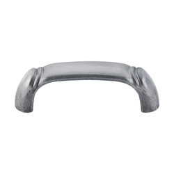 2-1/2 Inch Center to Center Tuscany Dover D-Pull Cabinet Pull, Pewter Light