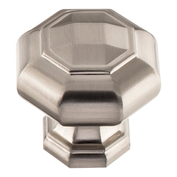 Elizabeth Knob 1-1/4 inch Diameter Brushed Nickel