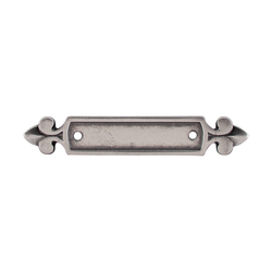4-7/8 Inch Length Tuscany Backplate Dover, Pewter Antique