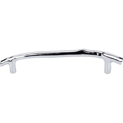 8 Inch Center to Center Aspen II Twig Cabinet Pull, Polished Chrome
