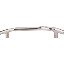 12 Inch Center to Center Aspen II Twig Cabinet Pull, Brushed Satin Nickel