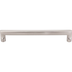 9 Inch Center to Center Aspen II Flat Sided Cabinet Pull, Brushed Satin Nickel