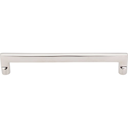 9 Inch Center to Center Aspen II Flat Sided Cabinet Pull, Polished Nickel