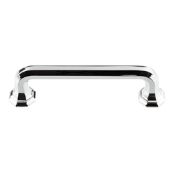 Elizabeth Pull 3-3/4 inch Center to Center Polished Chrome