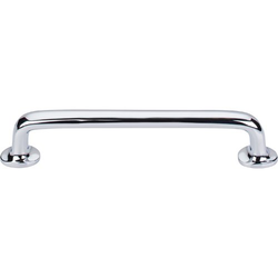 6 Inch Center to Center Aspen II Rounded Cabinet Pull, Polished Chrome