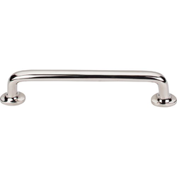 6 Inch Center to Center Aspen II Rounded Cabinet Pull, Polished Nickel