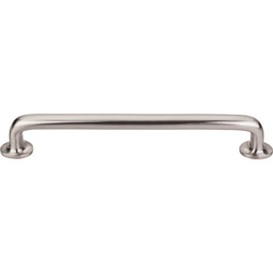 9 Inch Center to Center Aspen II Rounded Cabinet Pull, Brushed Satin Nickel