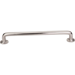 12 Inch Center to Center Aspen II Rounded Cabinet Pull, Brushed Satin Nickel