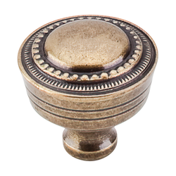 1-1/4 Inch Length Tuscany Contessa Cabinet Knob, German Bronze
