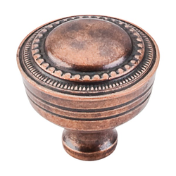 1-1/4 Inch Length Tuscany Contessa Cabinet Knob, Old English Copper