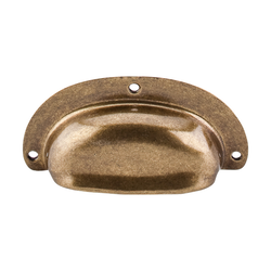3-holes Center to Center Tuscany Mayfair Cup Pull, German Bronze