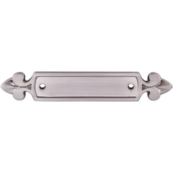 4-7/8 Inch Length Tuscany Backplate Dover, Brushed Satin Nickel