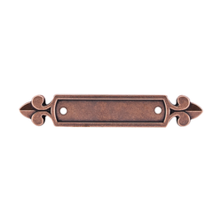 4-7/8 Inch Length Tuscany Backplate Dover, Old English Copper