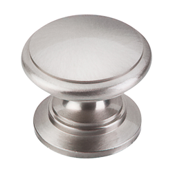 1-1/4 Inch Length Somerset II Ray Cabinet Knob, Brushed Satin Nickel