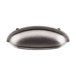 3 Inch Center to Center Somerset Cup Pull, Pewter Antique