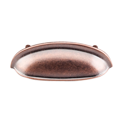 3 Inch Center to Center Somerset Cup Pull, Antique Copper