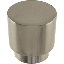 Tom Tom Knob 1-1/4 inch Diameter Brushed Nickel