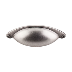 2-1/2 Inch Center to Center Somerset Arendal Cup Pull, Pewter Antique
