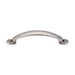 3-3/4 Inch Center to Center Somerset Arendal Cabinet Pull, Pewter Antique