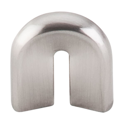 3/4 Inch Center to Center Nouveau II U-Shape Cabinet Pull, Brushed Satin Nickel
