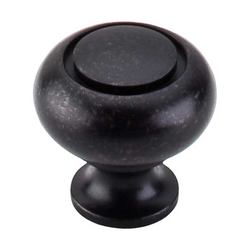 10% OFF 1-1/4 Inch Length Normandy Ring Cabinet Knob, Patina Black