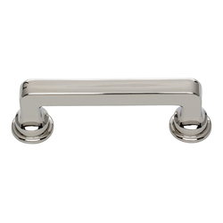 Oskar Pull 3 inch Center to Center Polished Nickel
