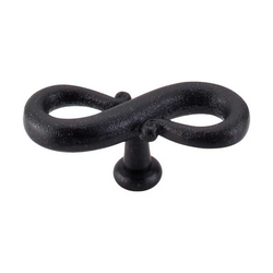 10% OFF 3-1/4 Inch Length Normandy S-Shaped Cabinet Knob, Patina Black
