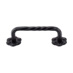 10% OFF 3-5/32 Inch Center to Center Normandy Twist Cabinet Pull, Patina Black