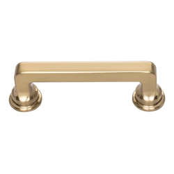 Oskar Pull 3 inch Center to Center Warm Brass