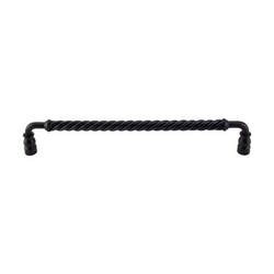 10% OFF 12 Inch Center to Center Normandy Bar Twisted Cabinet Pull, Patina Black