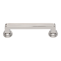 Oskar Pull 3-3/4 inch Center to Center Polished Chrome