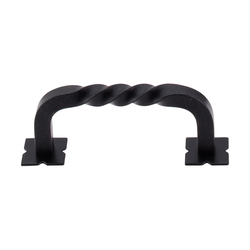 10% OFF 3 Inch Center to Center Normandy Twist Cabinet Pull, Patina Black