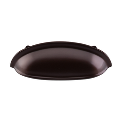 3 Inch Center to Center Oil Rubbed Cup Pull, Oil Rubbed Bronze