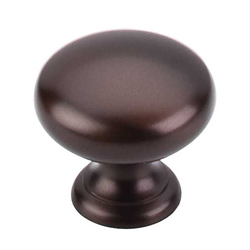 10% OFF 1-1/4 Inch Length Normandy Mushroom Cabinet Knob, Oil Rubbed Bronze