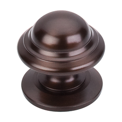 1-3/8 Inch Length Britannia Empress Cabinet Knob, Oil Rubbed Bronze