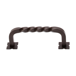 10% OFF 3-3/4 Inch Center to Center Normandy Square Twist Cabinet Pull, Oil Rubbed Bronze