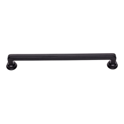 Oskar Pull 7-9/16 inch Center to Center Matte Black