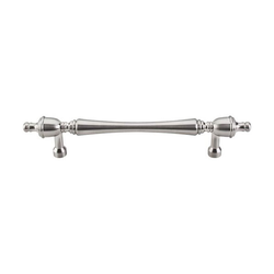 7 Inch Center to Center Appliance Somerset Finial Appliance Pull, Brushed Satin Nickel