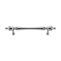 7 Inch Center to Center Appliance Somerset Finial Appliance Pull, Pewter Antique