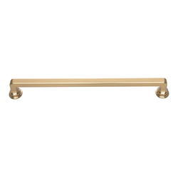 Oskar Pull 8-13/16 inch Center to Center Warm Brass