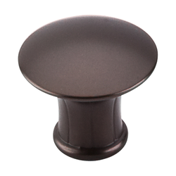 1-1/4 Inch Length Edwardian Lund Cabinet Knob, Oil Rubbed Bronze