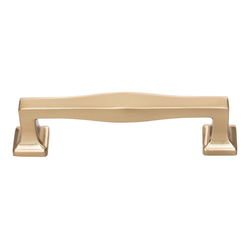 Kate Pull 3-3/4 inch Center to Center Warm Brass