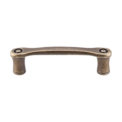 3 Inch Center to Center Edwardian Link Cabinet Pull, German Bronze