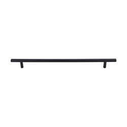 26-15/32 Inch Center to Center Hopewell Cabinet Pull Bar Pulls, Flat Black
