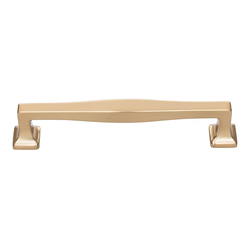 Kate Pull 5-1/16 inch Center to Center Warm Brass