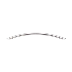 10% OFF 8-13/16 Inch Center to Center Stainless Bar Pull Bowed Cabinet Pull, Brushed Stainless Steel