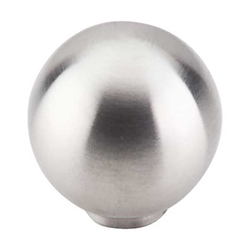 10% OFF 1 Inch Length Stainless Ball Cabinet Knob, Brushed Stainless Steel