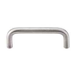 10% OFF 3 Inch (8mm Bar Diameter) Center to Center Stainless Bent Bar Cabinet Pull, Brushed Stainless Steel